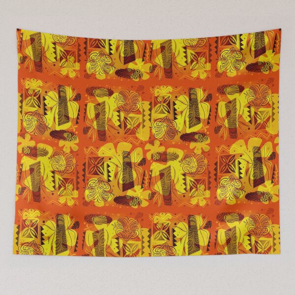 Item preview, Tiki Orange designed and sold by Anthony  Carpenter.