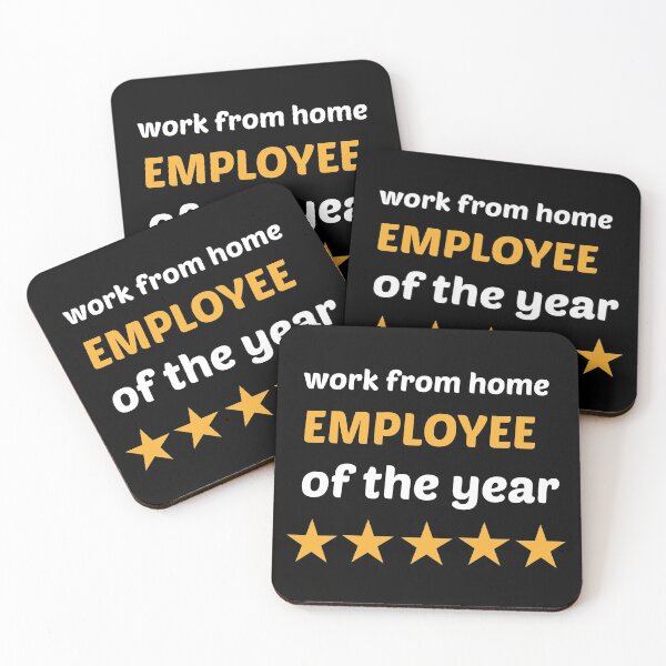 Item preview, work from home employee of the year  designed and sold by TakeiteasySH ⭐⭐⭐⭐⭐.
