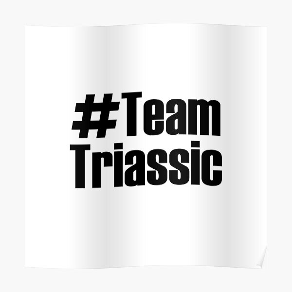 Poster Triassic Redbubble