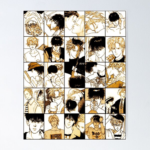 Funny Anime - Banana Fish  Art Board Print for Sale by jamesinn