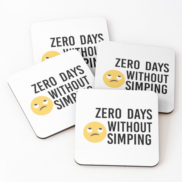 Item preview, Zero days without simping designed and sold by neodiseno.