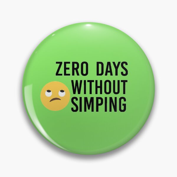 Item preview, Zero days without simping designed and sold by neodiseno.