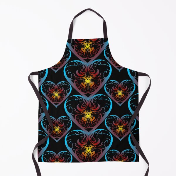 Item preview, Flaming hearts designed and sold by FrauleinimStall.
