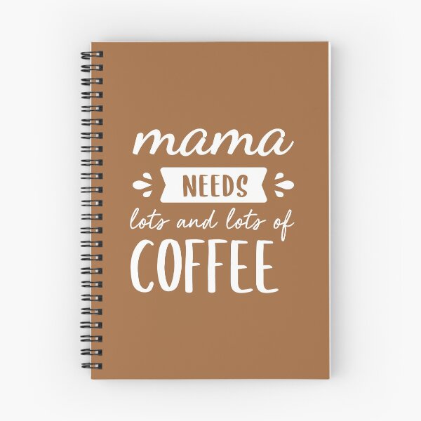 Item preview, Mama Needs More Coffee (Black BG) designed and sold by FilipeFerreira.