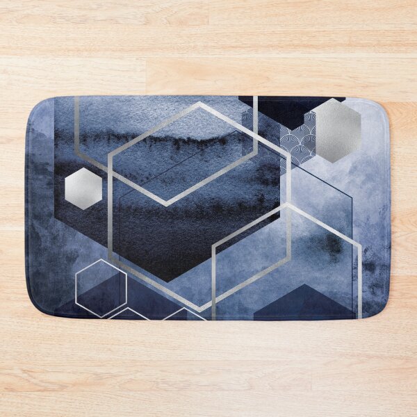 Item preview, Abstract Geo in Blue designed and sold by UrbanEpiphany.