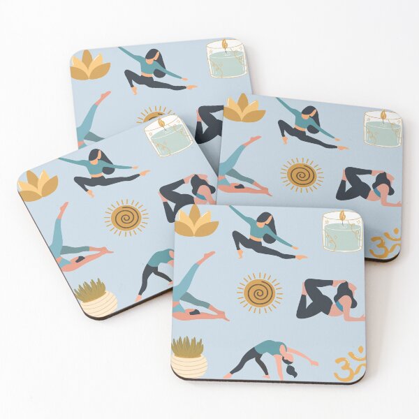 Item preview, Blue Yoga designed and sold by Hedda Young.