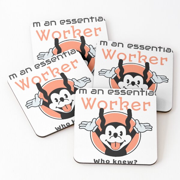Item preview, I'm an essential worker who knew? designed and sold by hippiemomdesign.