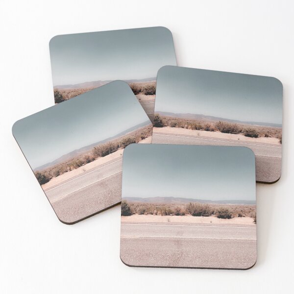 Item preview, Road in the desert with blue sky in California USA designed and sold by Mrvell.