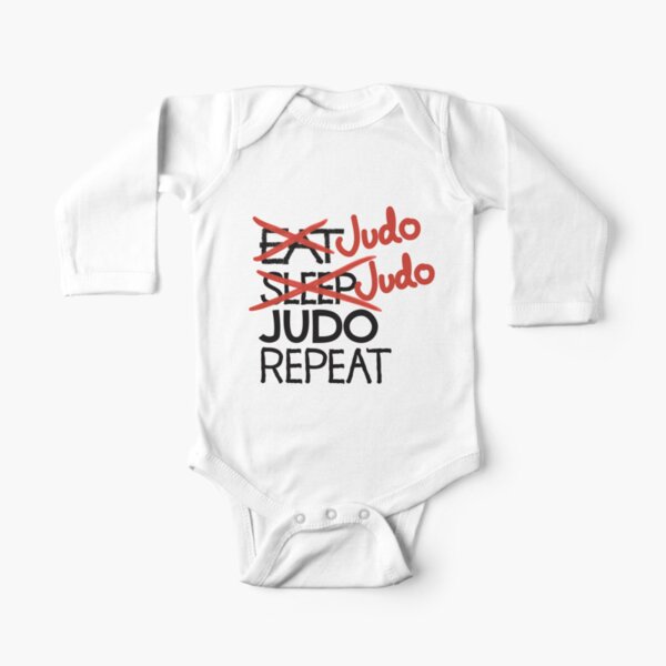 Newborn Infant Baby Girls Boys Romper Bodysuit Infant Vintage Retro Judo Fighter Long Sleeve Funny Baby Clothes 