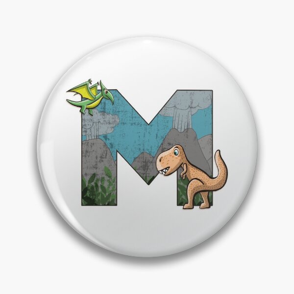 Item preview, Copy of Initial letter M with dinosaurs kids decoration designed and sold by Between Clouds.