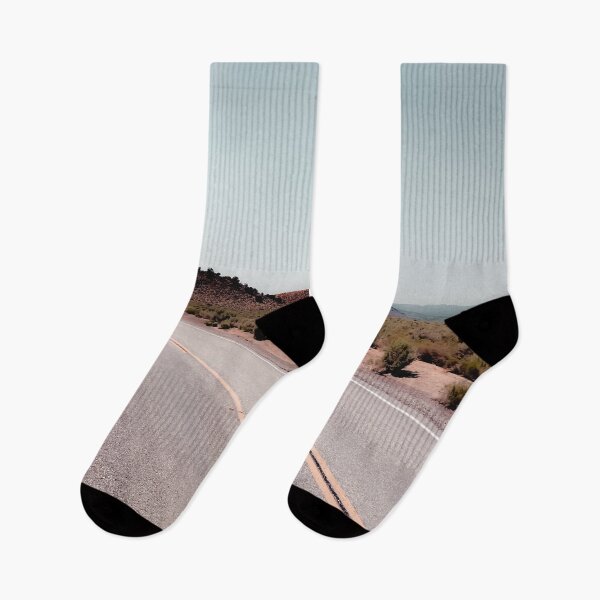 Item preview, Road with the desert view and blue sky in California USA designed and sold by Mrvell.