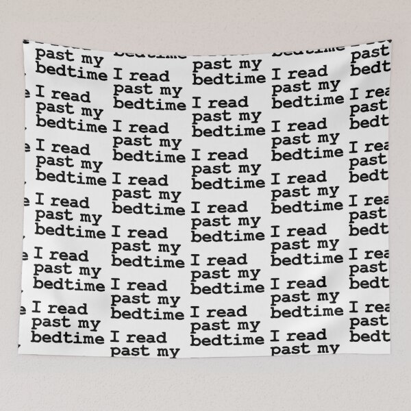 Item preview, I read past my bedtime designed and sold by foramelie.