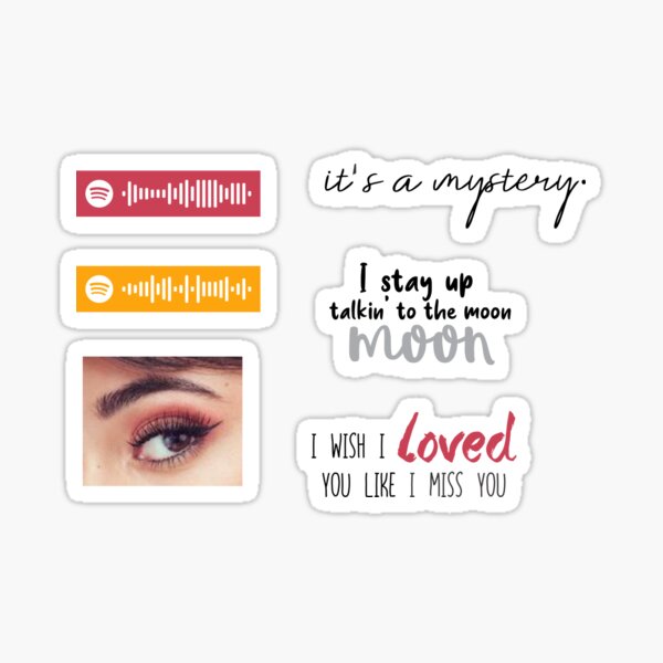 paquete de pegatinas de camila cabello Pegatina