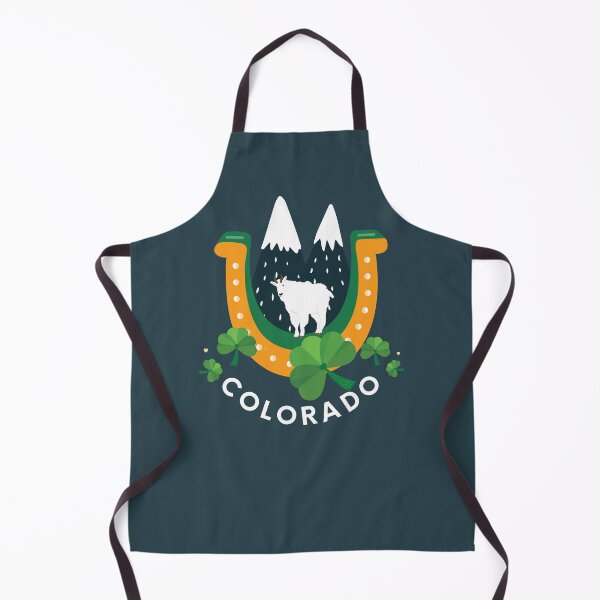 Item preview, Colorado St Patrick's Day - Mountain Goats - Good Luck designed and sold by sableandshadow.