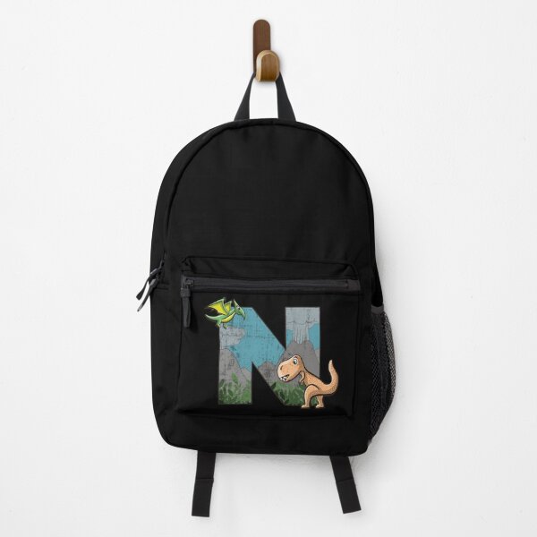 Item preview, Initial letter N with dinosaurs kids decoration designed and sold by Between Clouds.