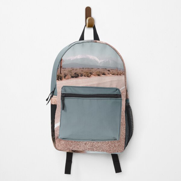 Item preview, Road in the desert with blue sky and mountain view in California USA designed and sold by Mrvell.