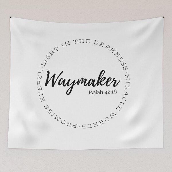 Item preview, Waymaker Bible Verse designed and sold by kaylasbtq.