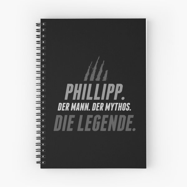 Item preview, Phillipp The Man The Myth The Legend German Dutch Deutsche Men Germany Roots Heritage designed and sold by VollLaser.