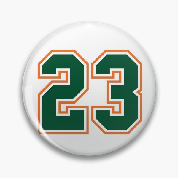 Artikelvorschau, 23 Jersey Nummer Nummer dreiundzwanzig direkt aus Miami entworfen und verkauft von Urosek.