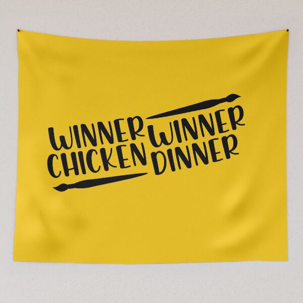 Item preview, Winner Winner Chicken Dinner designed and sold by Jozy-Merch.