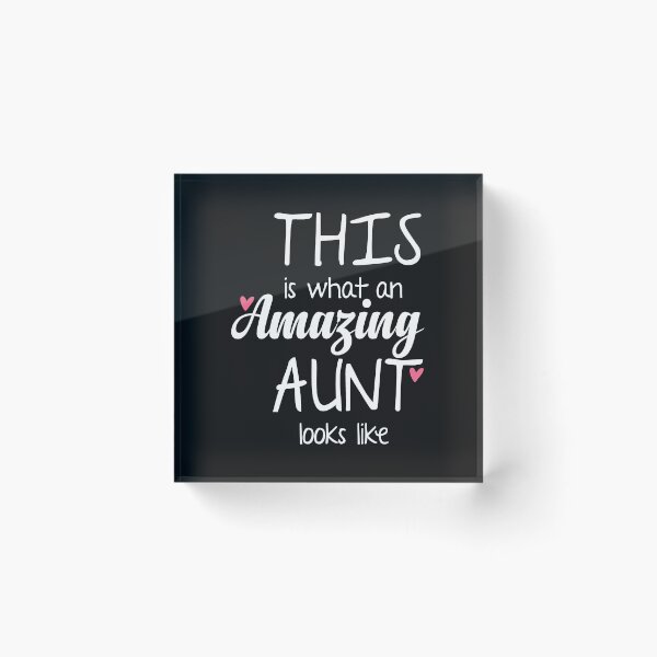Item preview, This is what an Amazing Aunt Looks Like for Auntie Gift Funny Letter Saying  designed and sold by LA diseños.