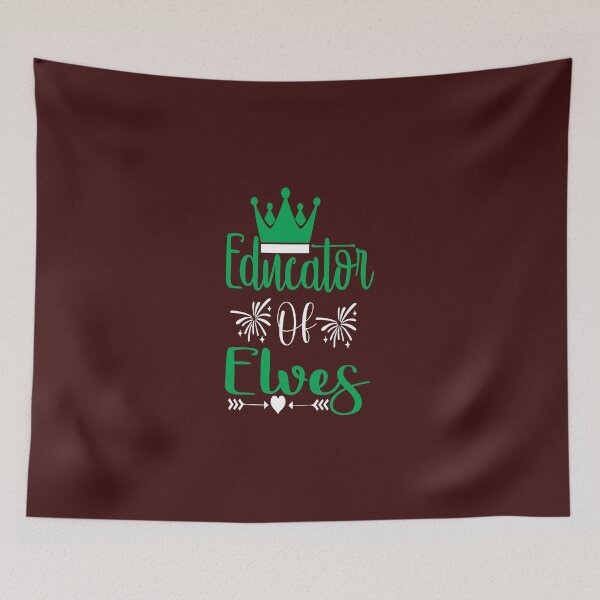 Item preview, Educator Of Elves t-shirt for Christmas gift  designed and sold by MichaelGrace.