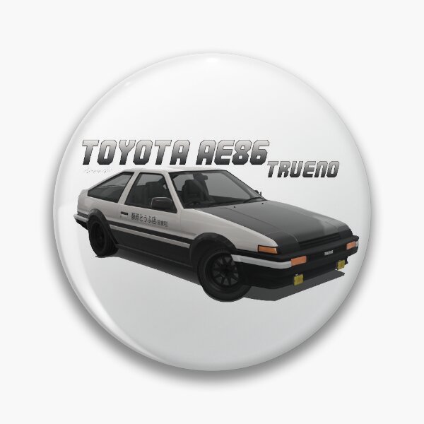 Item preview, Toyota AE86 Sprinter Trueno White Carbon designed and sold by pjesusartrb.