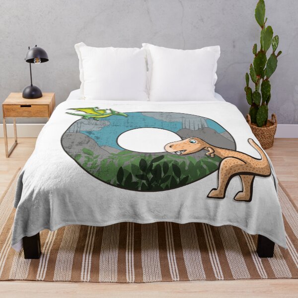Item preview, Initial letter O with dinosaurs kids decoration designed and sold by Between Clouds.