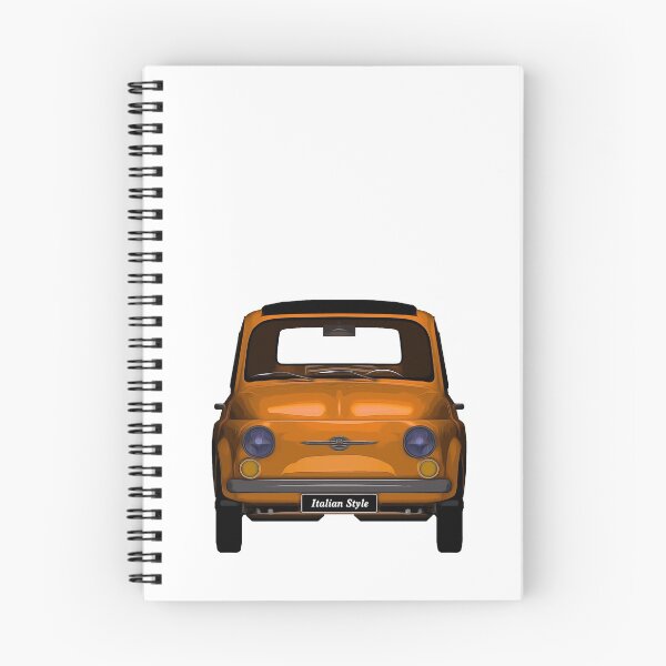 Item preview, Classic Light Orange car 500 front view designed and sold by PeterADesign.