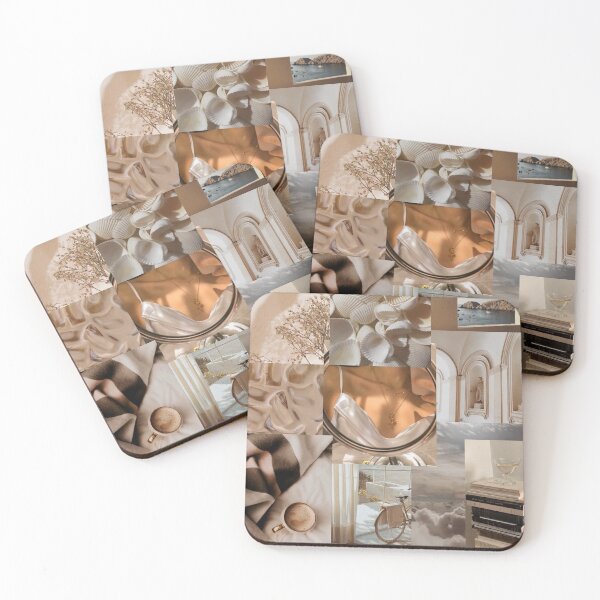 Item preview, Beige Brown Collage designed and sold by marsdesignsss.