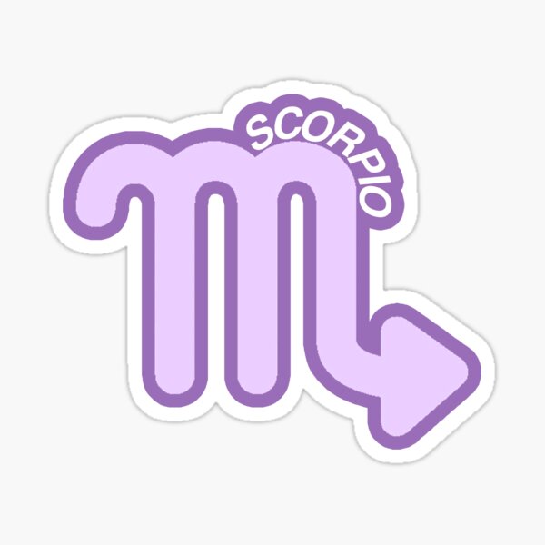 "Scorpio" Sticker for Sale by spqrkz Redbubble
