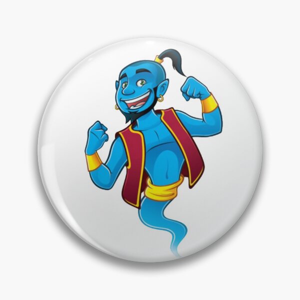 Item preview, Genie aladdin cartoon cute art designed and sold by Sovik Goswami.