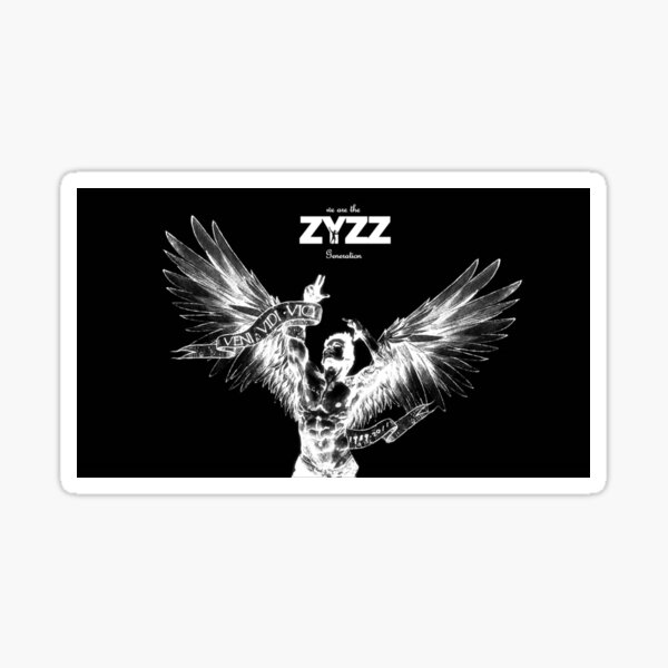 zyzz art hd Sticker