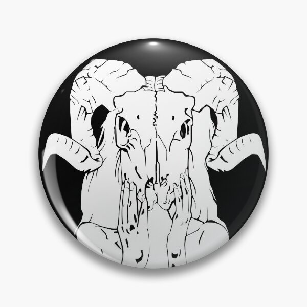 Item preview, Goat Skull Head Girl designed and sold by Black Star.