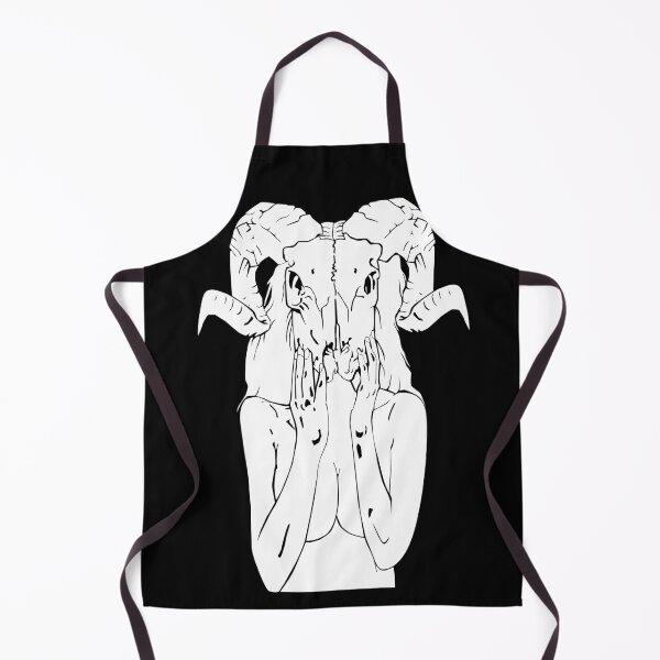 Item preview, Goat Skull Head Girl designed and sold by Black Star.
