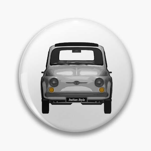 Item preview, Classic Light White car 500 front view designed and sold by PeterADesign.