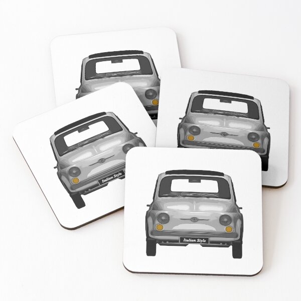 Item preview, Classic Light White car 500 front view designed and sold by PeterADesign.
