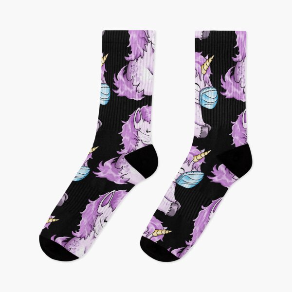 Item preview, Little cute unicorn with mask designed and sold by ARTemyzz.