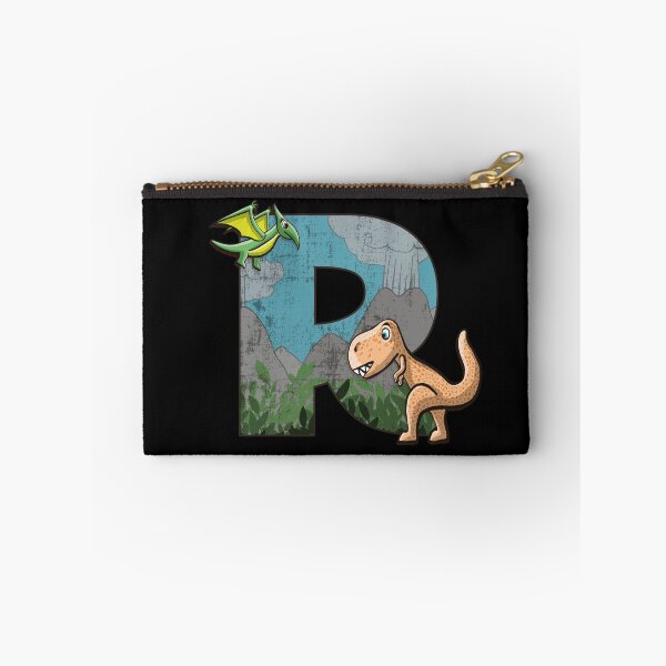 Item preview, Initial letter R with dinosaurs kids decoration designed and sold by Between Clouds.