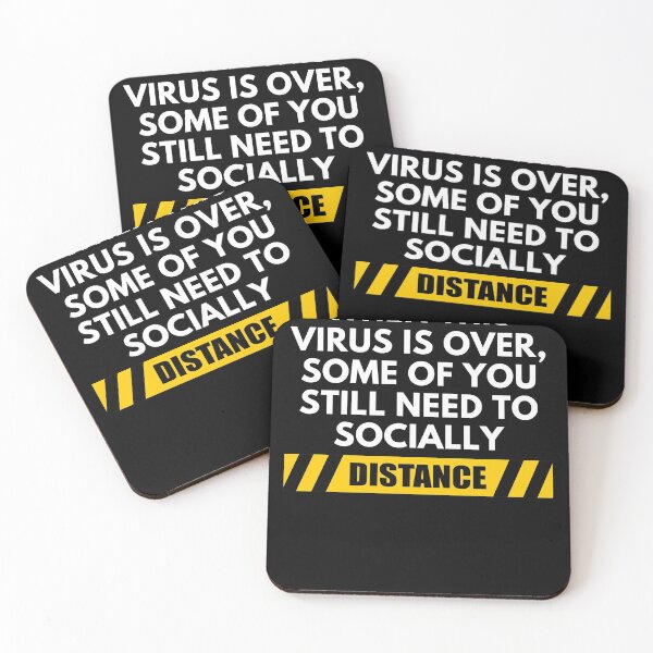 Item preview, When This Virus Is Over, Some Of You Still Need To Socially Distance designed and sold by IntegrityDesign.