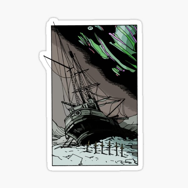 6 of Swords Sticker