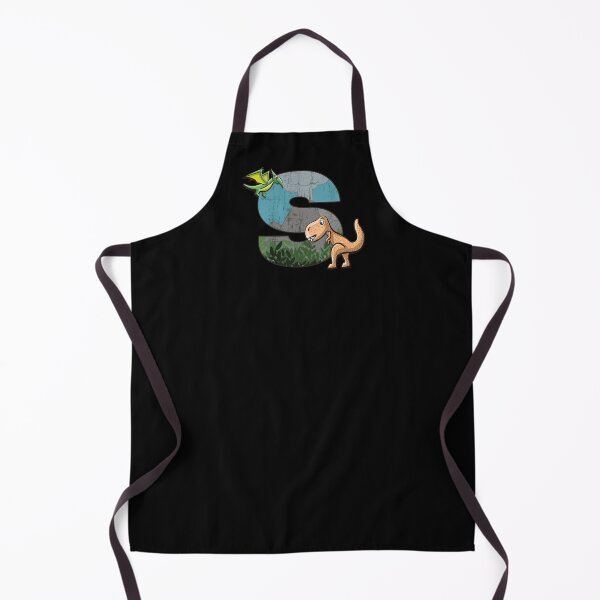 Item preview, Initial letter S with dinosaurs kids decoration designed and sold by Between Clouds.