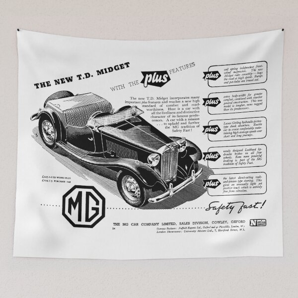 Item preview, Classic British Sportscar advert designed and sold by OldschoolTs.