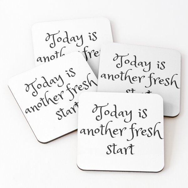 Item preview, Today is another fresh start. designed and sold by Bonicrazypeople.