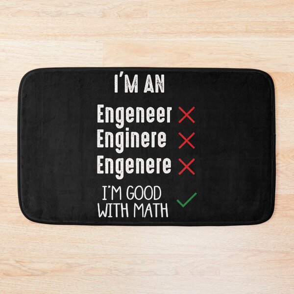 Item preview, I'm An Engineer I'm Good With Math designed and sold by Mr-tach.