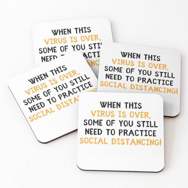Item preview, When this virus is over some of you still need to socially distance designed and sold by IntegrityDesign.