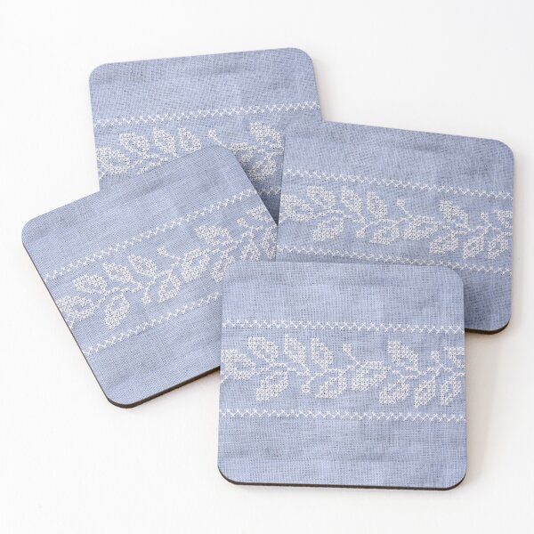 Item preview, Tea Towel blue pattern designed and sold by TrendingTees4u.