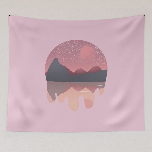 Item preview, Landscape Stars and Mountains Night designed and sold by Pride Tshirts.