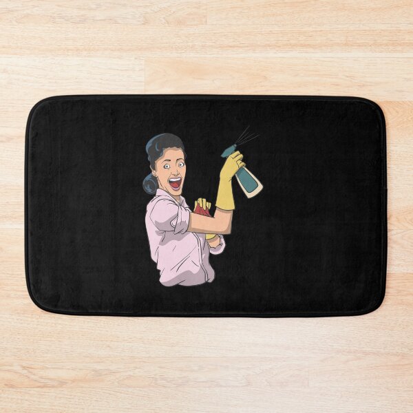 Item preview, Cleaning lady with detergent vintage designed and sold by Monkey Ful.