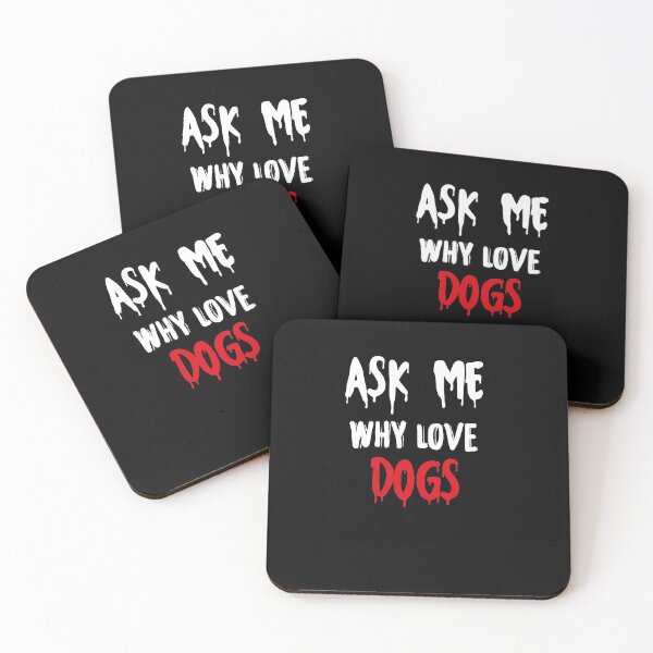 Item preview, Ask me why i love dogs cute funny gift shirt designed and sold by boxofstories.